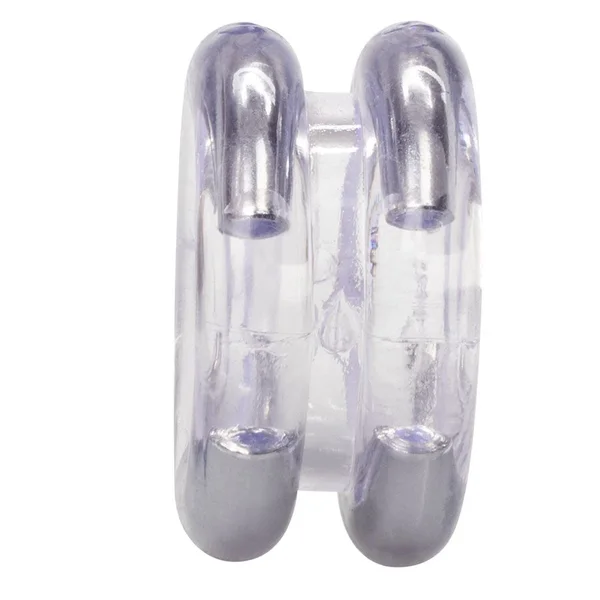 Clear Support Plus Double Stack Cock Ring by Cal Exotics — image 3 of 7