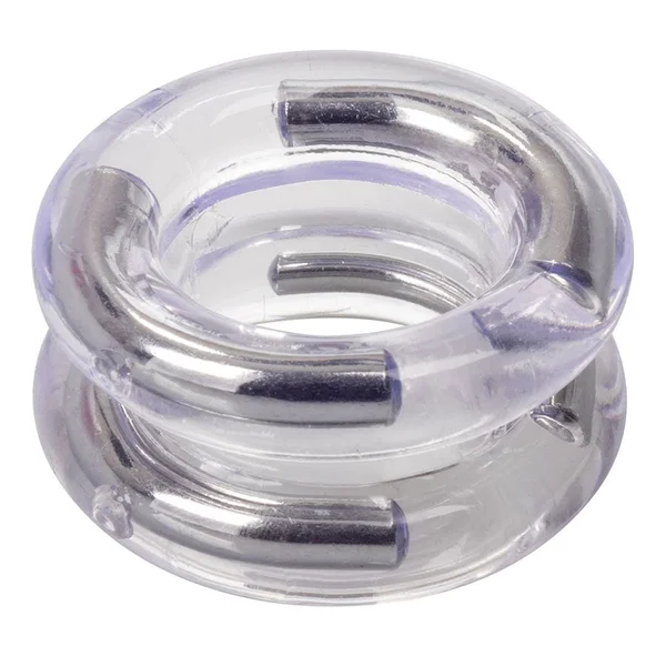 Clear Support Plus Double Stack Cock Ring by Cal Exotics — image 4 of 7