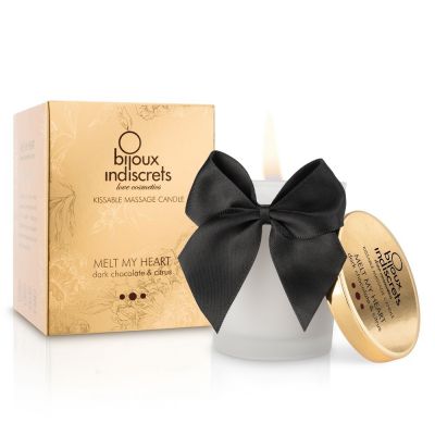 Bijoux Indiscrets Dark Chocolate Edible Massage Candle