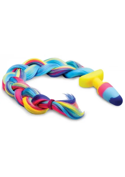 Rainbow Unicorn Tail Anal Plug — image 6 of 15