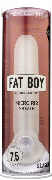 Fat Boy Micro Ribbed 7.5" Penis Sleeve