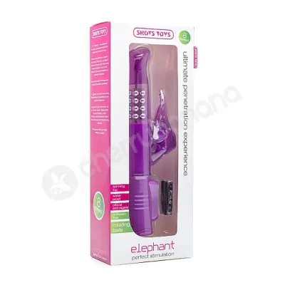 Shots Toys Purple Elephant Vibrator