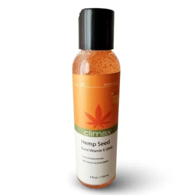 Climax Hemp Seed Burst Vitamin E Glide 4 Fl Oz