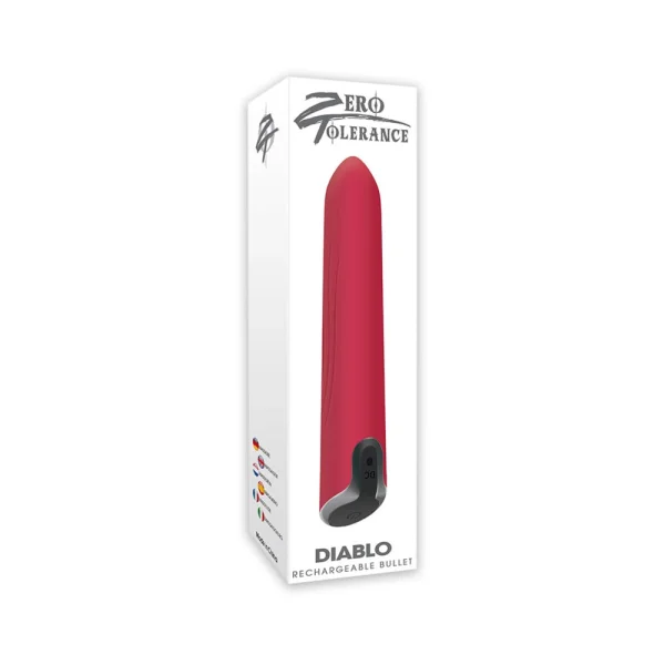 Diablo Rechargeable Bullet Vibrator Red — image 4 of 6