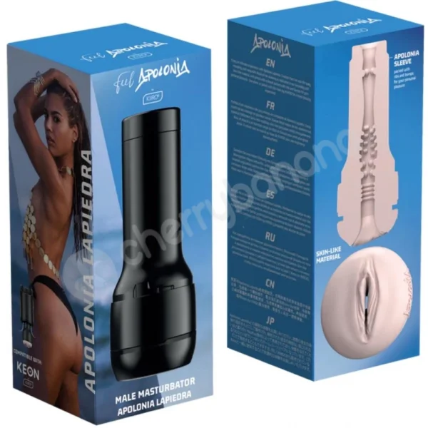 Kiiroo Feel Apolonia Lapiedra Stars Collection Stroker Compatible With Keon