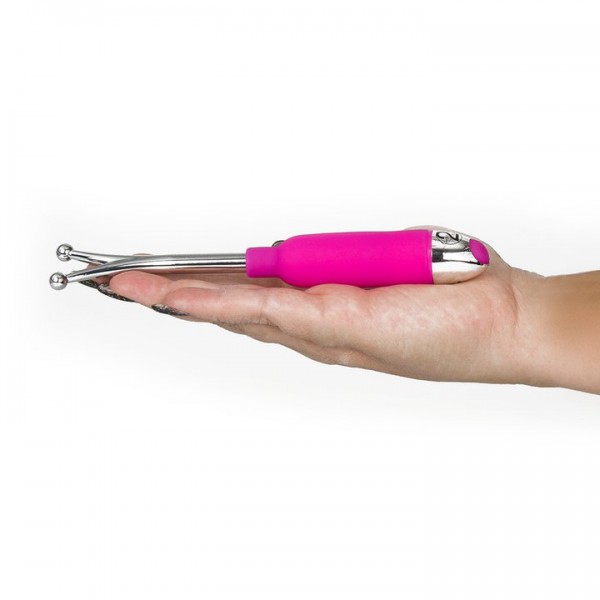 Deluxe Metal 7 Function Dual Nipple and Clitoral Vibrator — image 4 of 5