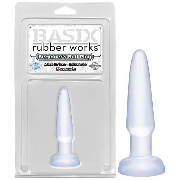 Basix Rubber Works Beginner's Butt Plug