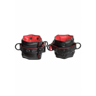Leather Wrist Restraints Bondage Cuff Set