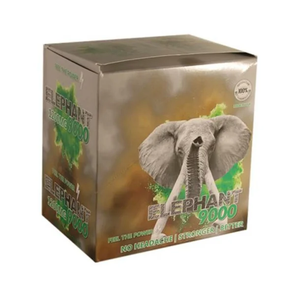 Elephant 9000 Male Enhancer 6ct Bottle