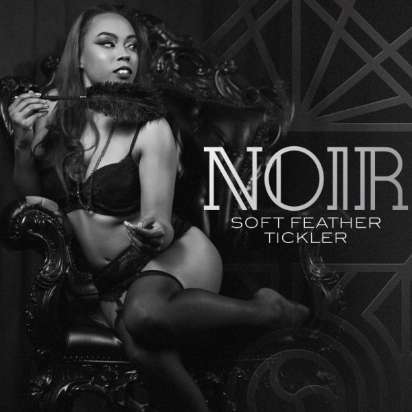 Noir Soft Feather Tickler