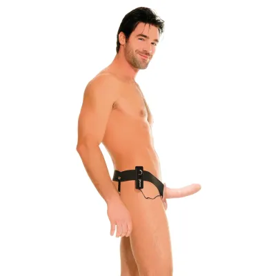 Fetish Fantasy Series For Him Or Her Vibrating Hollow Strap on