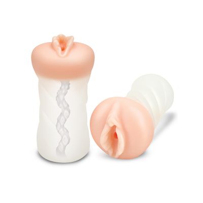 Squeezable Clear Pussy Stroker