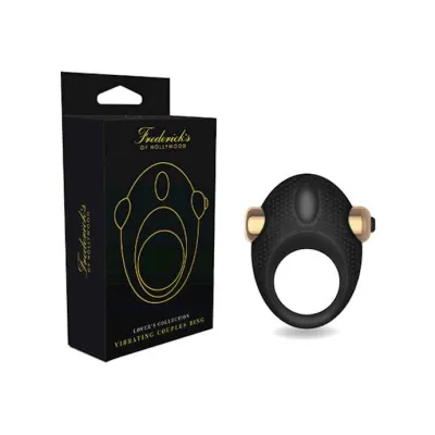 Fredericks Of Hollywood Couples Vibrating C ring Black Gold
