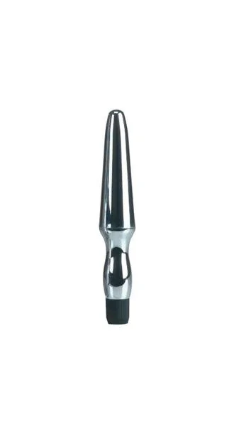 Vibrating Waterproof Anal Probe (Silver)