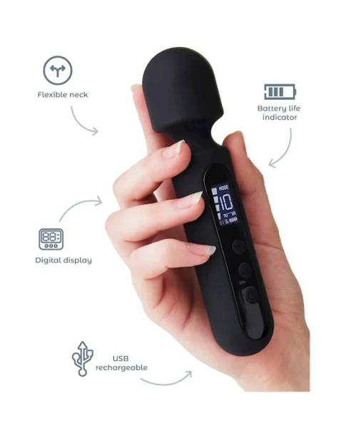 Share Satisfaction Ema Mini Digital Wand - 6.7 Inch