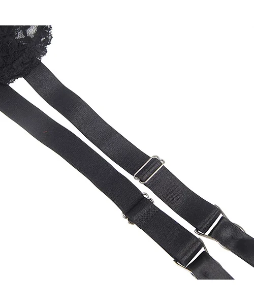 Gorgeous lace garterbelt set queen