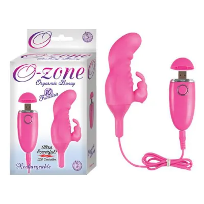 Ozone Orgasmic Bunny Pink Rabbit Vibrator