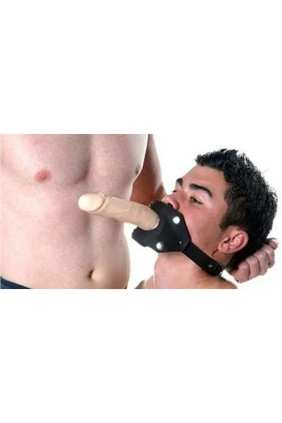 Penis Gag W/Flesh Dildo