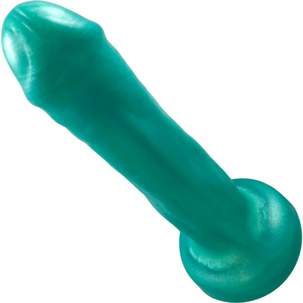 Bella Dual Density Silicone 8.5 Inch Dildo By Uberrime - Sea Foam