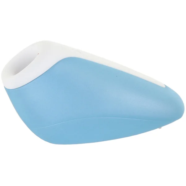 Satisfyer Love Breeze Pressure Wave Vibrating Rechargeable Waterproof Stimulator - Ice Blue