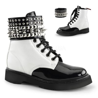 1 1 4 inches Heel 8 Eyelet Women s Combat Boot