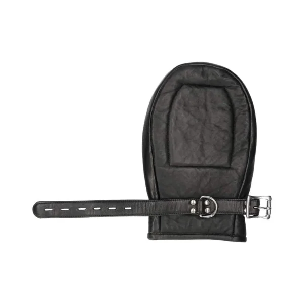 Ouch! Pain - Lamb Leather Bondage Mittens Padded With Metal Teeth