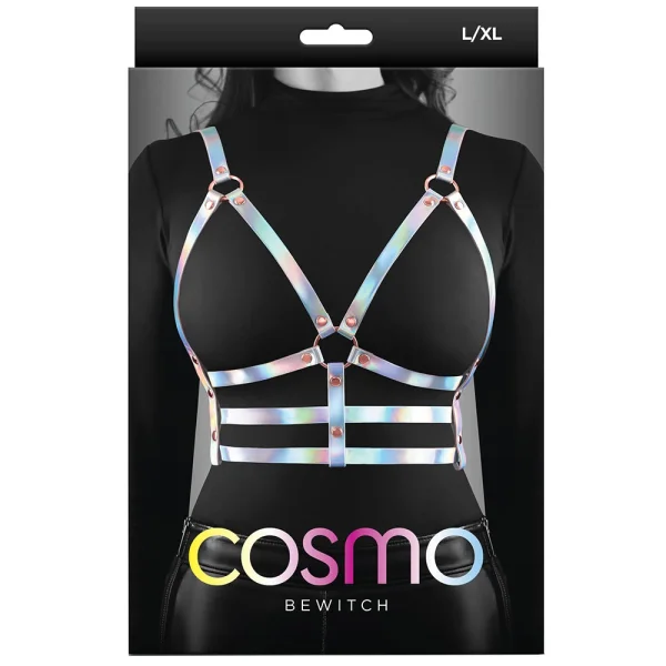 Cosmo Bewitch Chest Harness Large / X-Large - Rainbow
