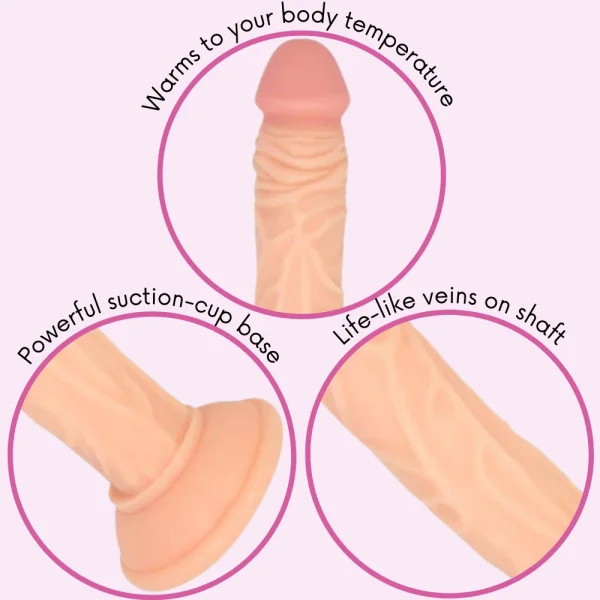 Best-Selling #1 Vibrating 8.5" Suction-Cup Dildo