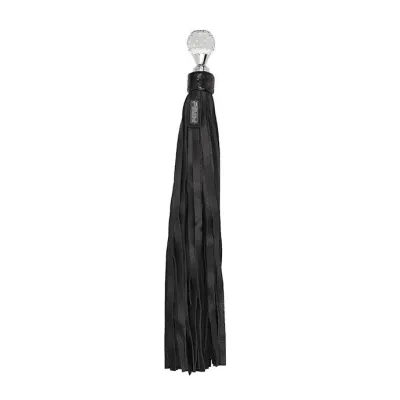 Classic Designer Round Flogger Black One Size