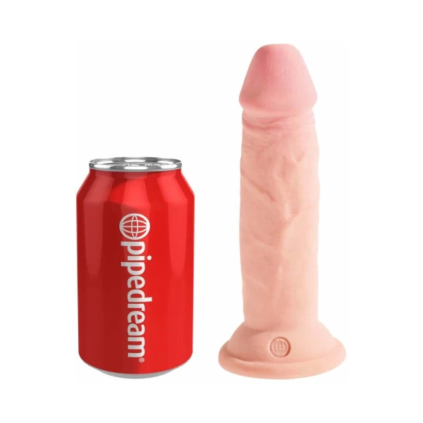King Cock Triple Density 6 inches Dildo Beige