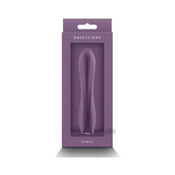 Classic Vibrators: Obsession Romeo Dark Purple