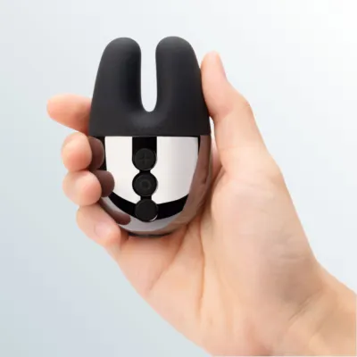 Le Wand Chrome Double Motor Vibrator Black