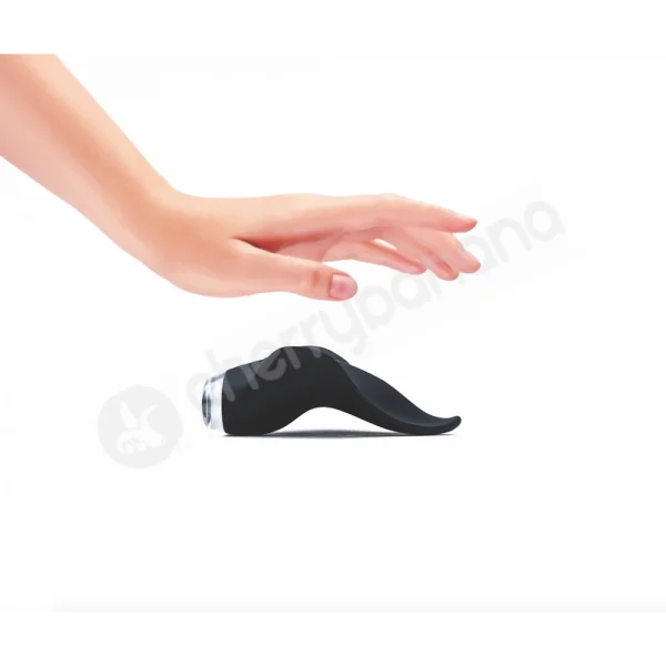 Mimic Black Rechargeable Clitoral Palm Vibrator