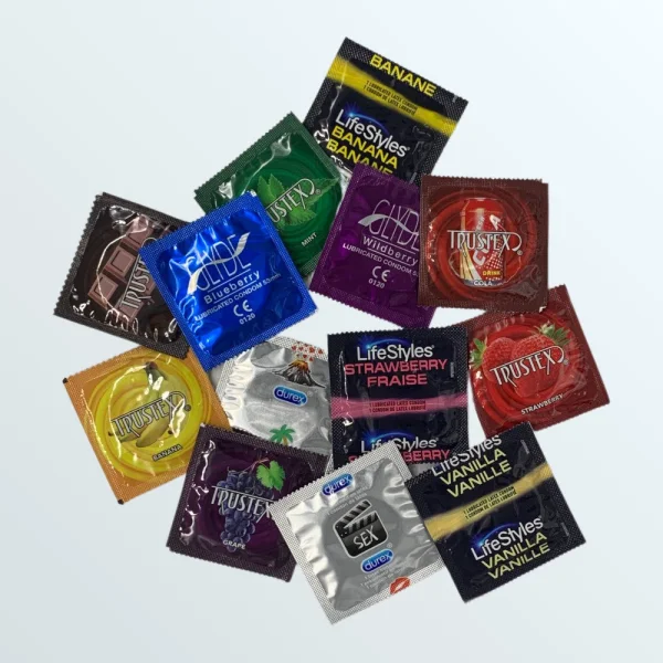 Flavored Condom Sampler | 12-Pack