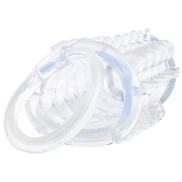 Stud Extender Clear With Supporting Ring