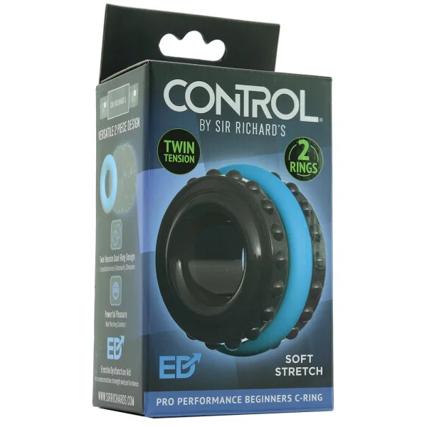 CONTROL Pro Performance Beginners C-Ring by Sir Richard's - Blue