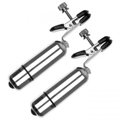 Vibrating Bullet Nipple Clamps