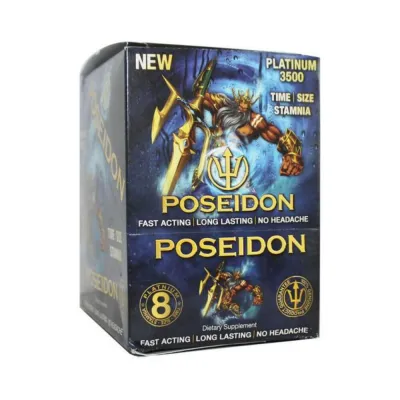 Poseidon Male Supplement Platinum 1pk 25 dp