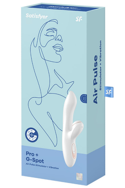 Satisfyer Pro G-Spot Rechargeable Rabbit Vibrator with Clitoral Suction