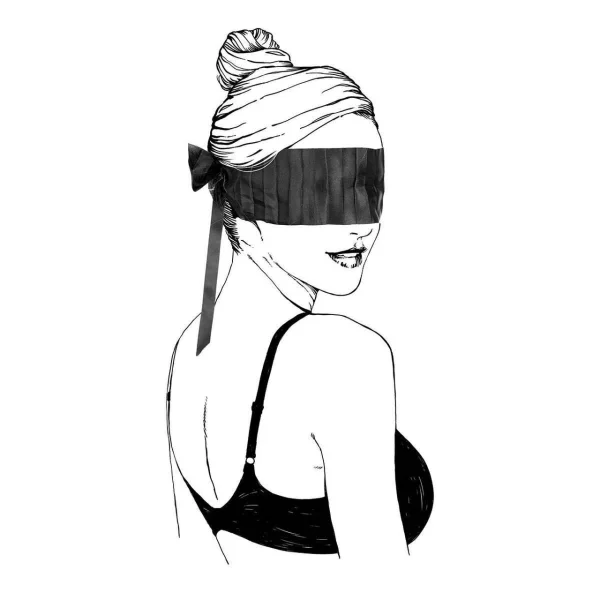 Happy Lola Bondage Flower Blindfold Handcuffs