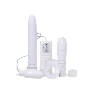 Doc Johnson White Nights 4 Piece Pleasure Kit