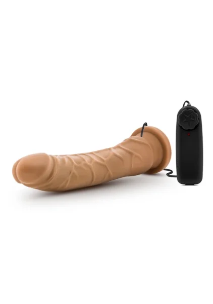 Dr. Skin - 8.5" Vibrating Realistic Cock With Suction Cup