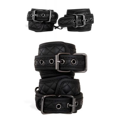 Adam and Eve Fetish Dreams Vegan Leather Wrist Cuffs