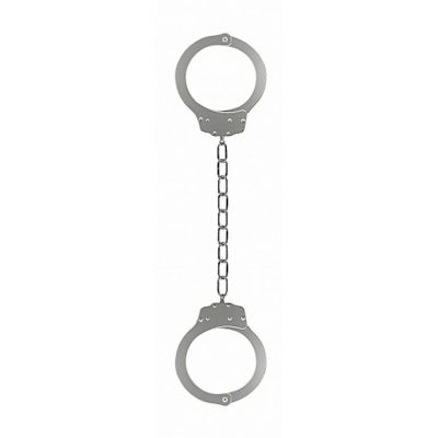 Beginners Legcuffs Metal Silver