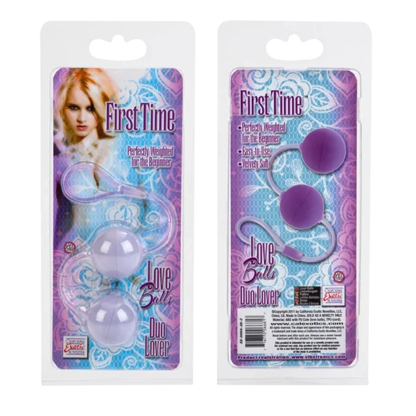 First Time Love Balls Duo Lovers - Purple