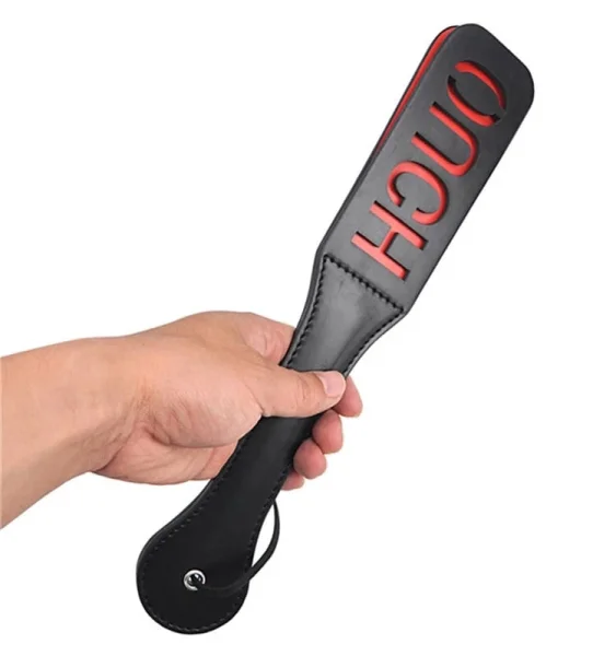 Please Imprint Leather Impression Paddle