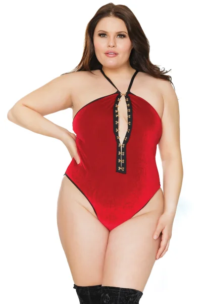 Velvet All-Access Strappy Bum Teddy