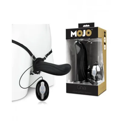 Mojo Ghia Vibrating Male Harness Black