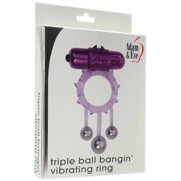 Triple Ball Bangin Vibrating Ring