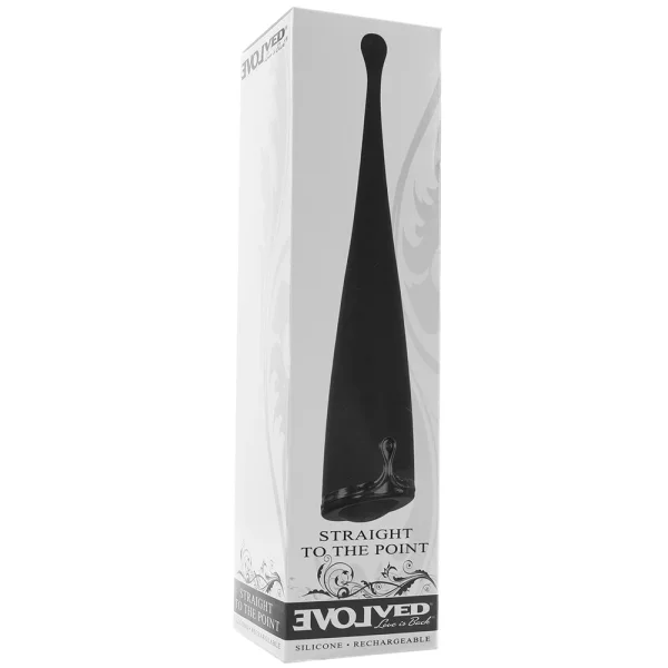 Evolved Straight to the Point Silicone Vibrator